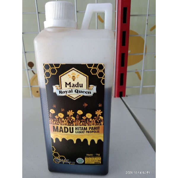 Madu herbal propolis, Madu hitam pahit propolis