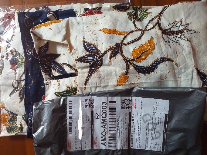 Maura Couple - Sania Ruffle Batik Couple Hem Tunik Primis Unggul Jaya Garansi Termurah Shopee