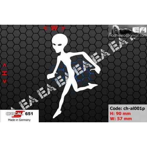 ea cutting sticker / decal Code: ch-al001p ( alien )