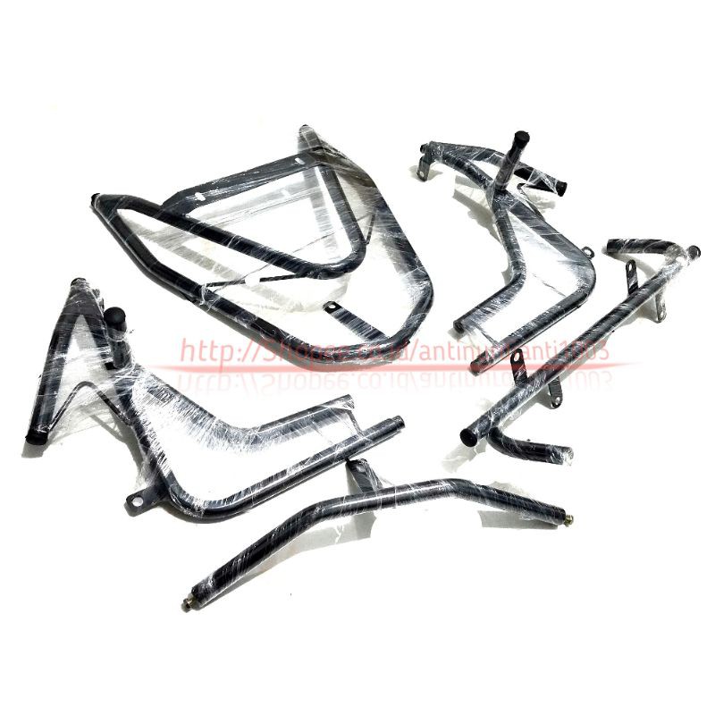 full satu paket TUBULAR CRASHBAR BEAT STREET ADA DUDUKAN LAMPU PELINDUNG BODY BEAT STREET  TERLARIS