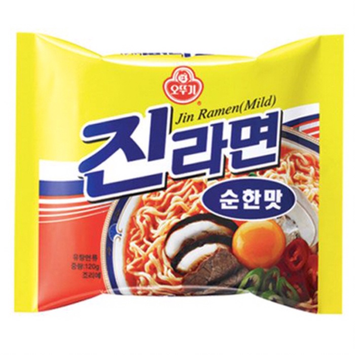 

Ss5g Ottogi - Jin Ramen Mild Mie Instan 120 Gr Ff0415