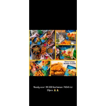 

Kanzler Crispy chicken Nugget 450gram