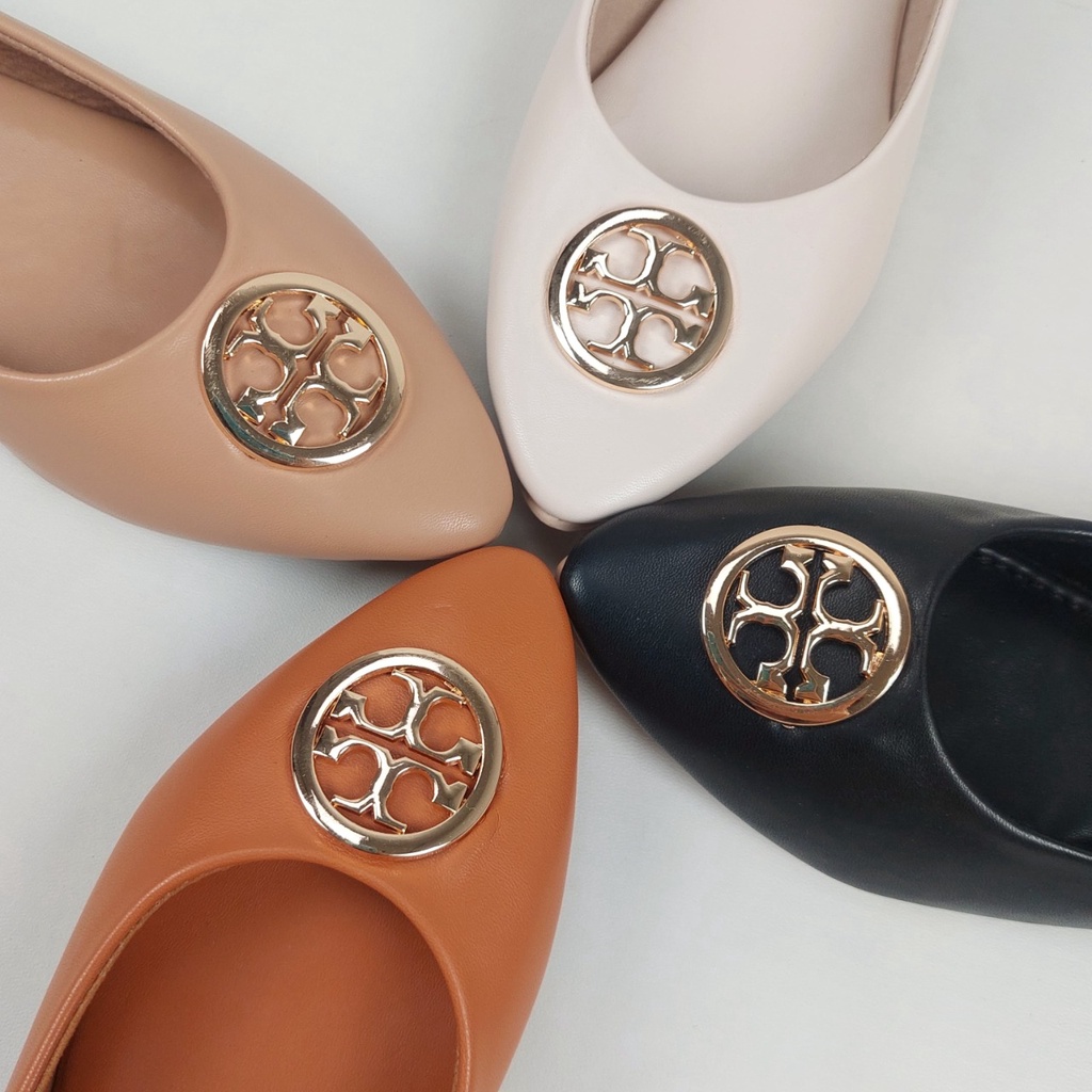 BBS MSB 01 Sepatu Flat Shoes Sepatu Balet Kasual Sandal Teplek Wanita Ballerina Flatshoes Lancip Cewek Import