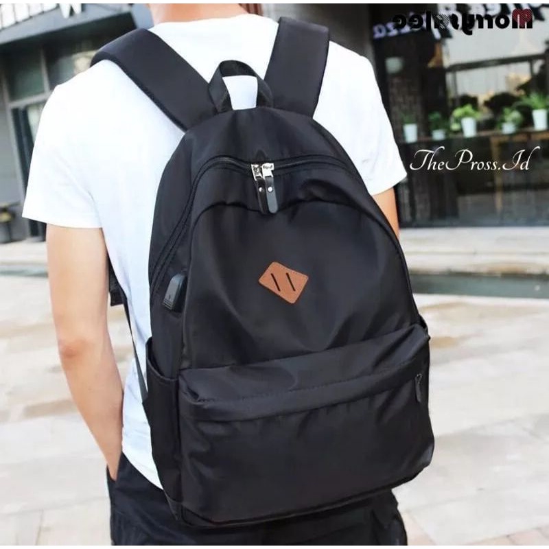 Tas Ransel Pria Tas rasel polos Tas sekolah Sd/Smp/Sma tas kasual