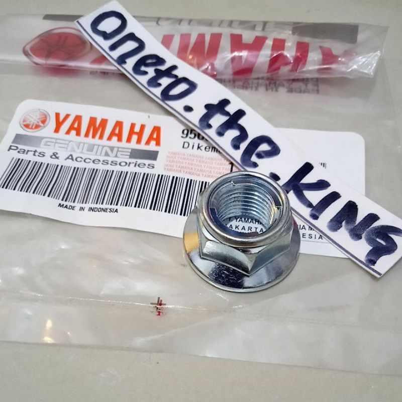 Mur baut as swing arm lengan ayun RX king atau mur roda belakang Jupiter z f1zr ori yamaha
