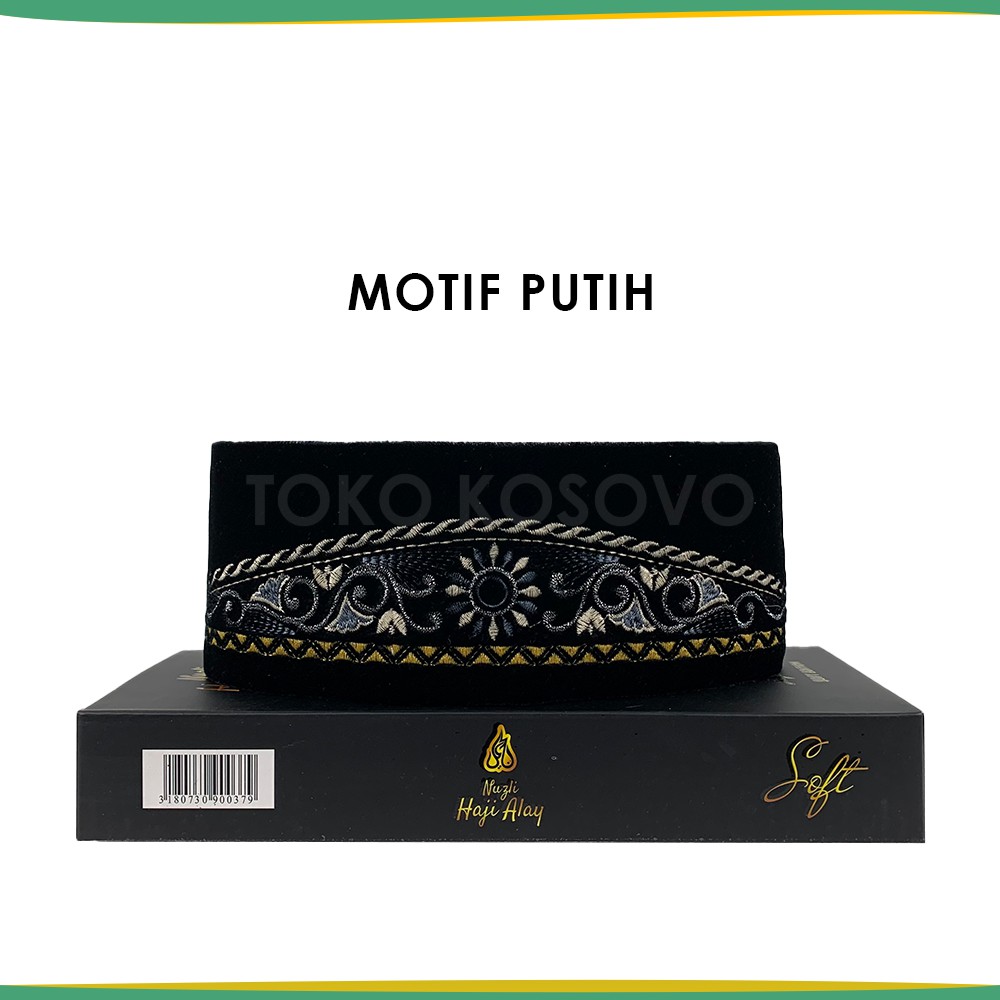 GROSIR (10 Pcs) Songkok Premium HAJI ALAY BORDIR SPESIAL AC Tinggi 9 Peci Sholat Pria Dewasa Hitam Motif Batik NU Kopiah Shalat Anak Santri Laki Kopyah Solat Pesantren Nasional Beludru Ukuran Jumbo Kopeah Bludru Putih Pendek Karakter Nama Ori Paket Usaha