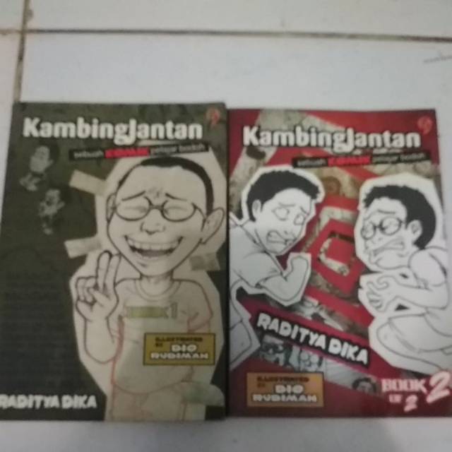 CABUTAN KOMIK RADITYA DIKA kambing jantan buku 1.2
