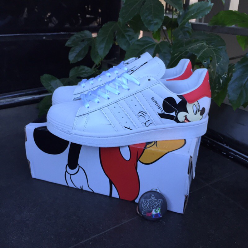 

Perfect kick / Like Ori. Superstar X Disney Mickey Mouse White