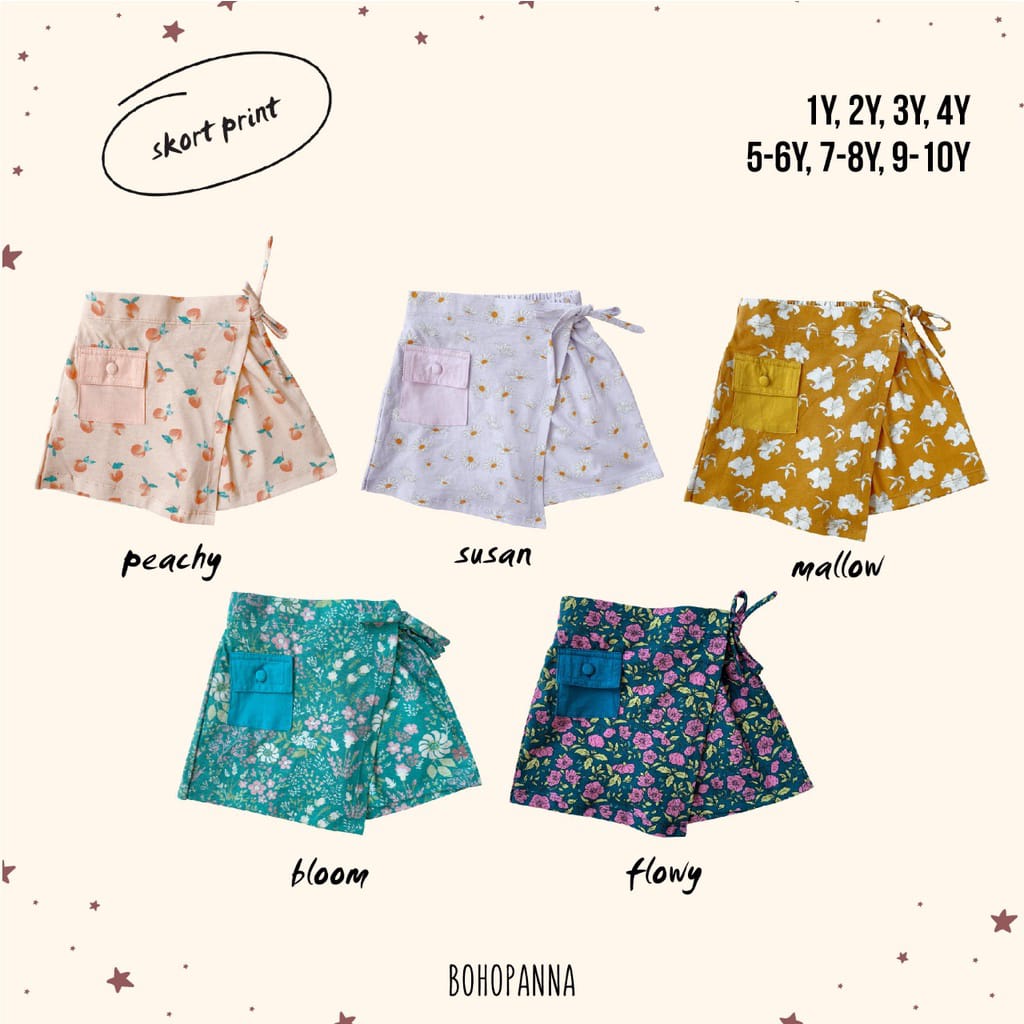 Bohopanna - Skort Print