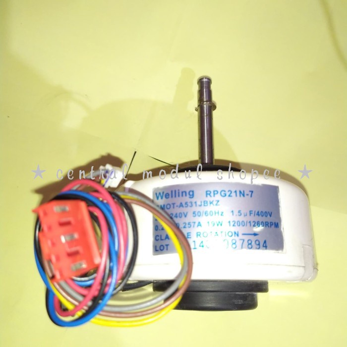 DINAMO BLOWER MOTOR FAN INDOOR AC SHARP IDN PLASMACLUSTER MEY MHL WELLING