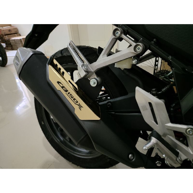 honda cb150x cb 150 R CBR garnish muffler cover tutup knalpot cb 150 x