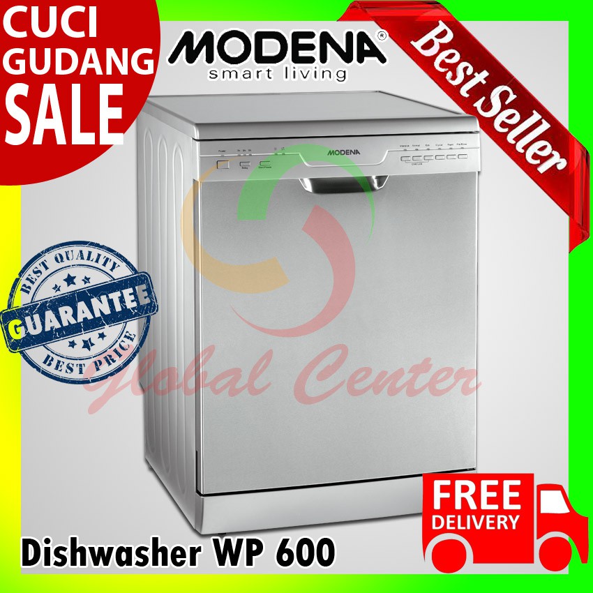 Modena Freestanding Dishwasher Mesin Cuci Piring VALIDO WP 600