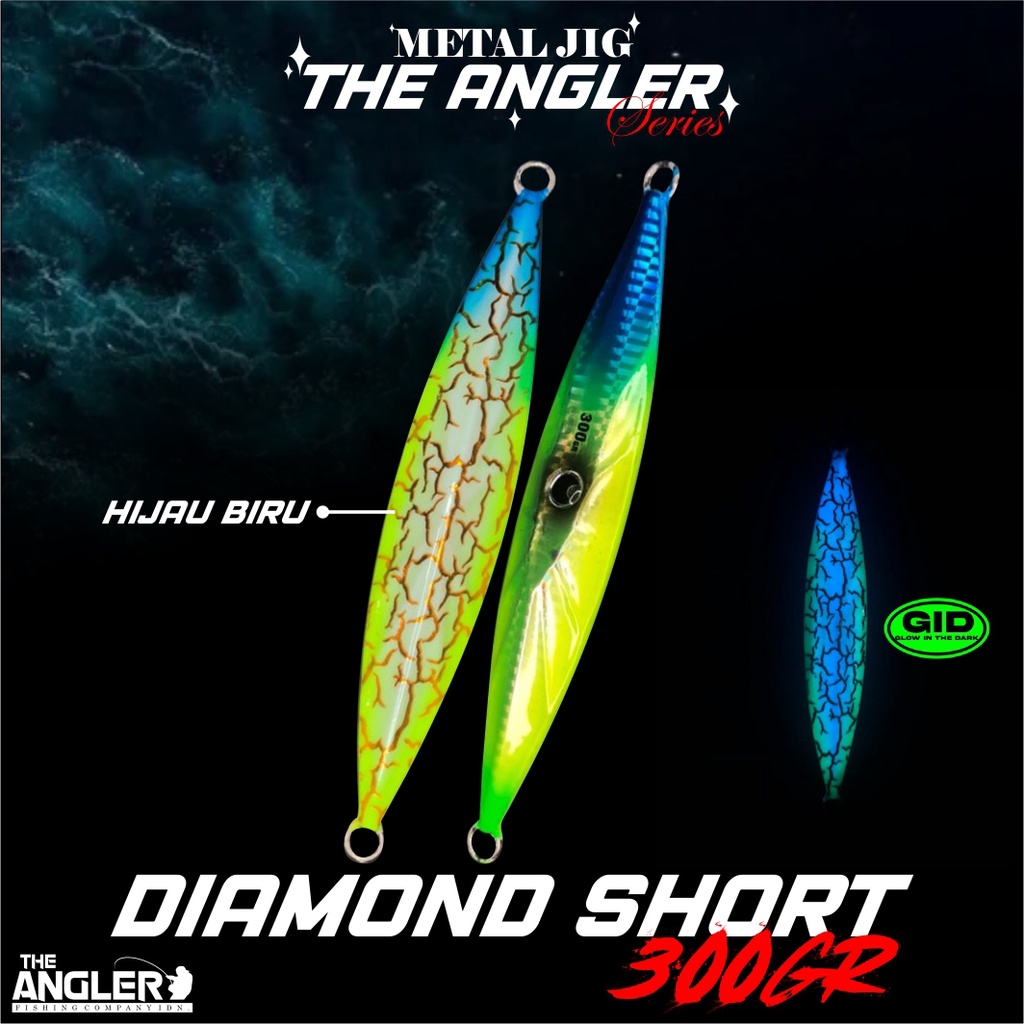 Metal Jig Short Diamond 300g The Angler Series