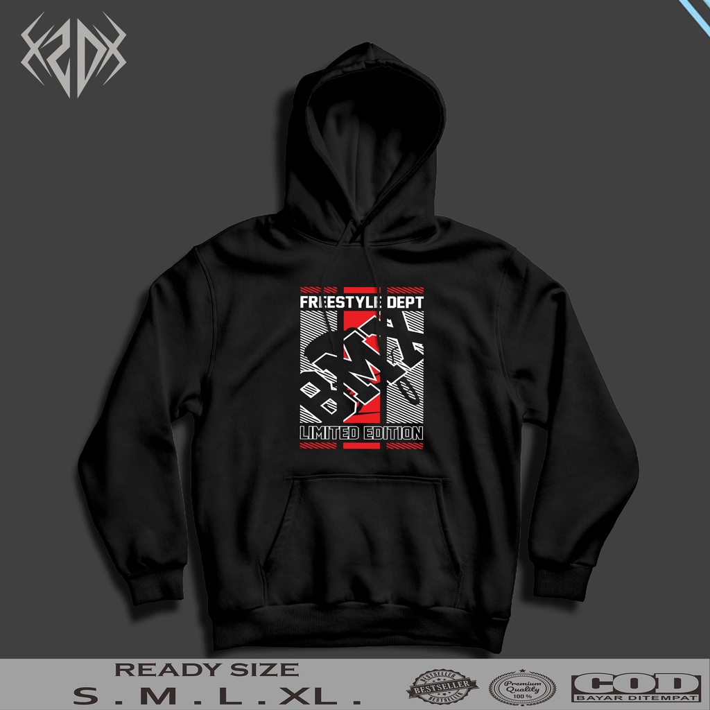 JAKET HODDIE BMX FREESTYLE / HOODIE PRIA / JAKET PRIA / HOODIE KEREN