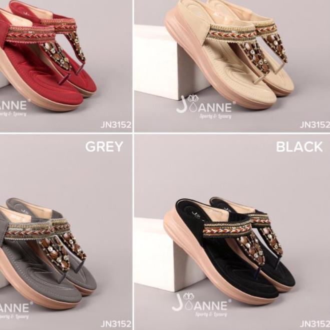 Diskon✔️RESTOCK [ORIGINAL] JOANNE Wedges Sandals Sepatu Wanita #JN3152|SQ6