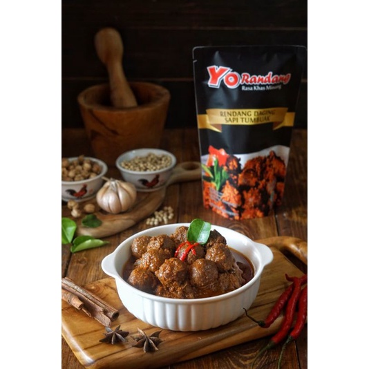 

RENDANG DAGING TUMBUK ASLI MINANG 100% HALAL