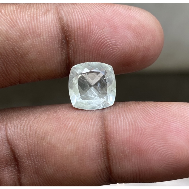 Natural Aquamarine Beryl Batu Aquamarine beryl Dim 11x11x5
