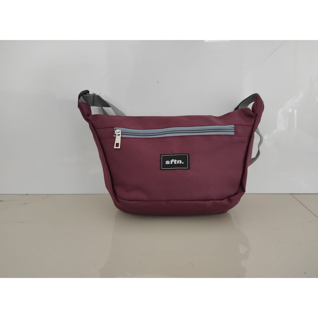 Tas Selempang Pria Distro Original Simple Sling Bag Salempang Cowok