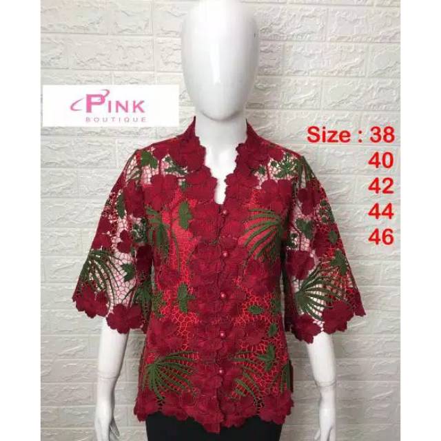 Pink butik brokat full premium