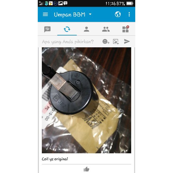 BRILIANT Koil YZ 125 original japan