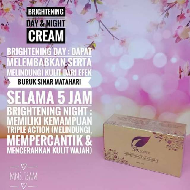 

BRIGHTENING CREAM SERIES DAY & NIGHT SR12 HERBAL