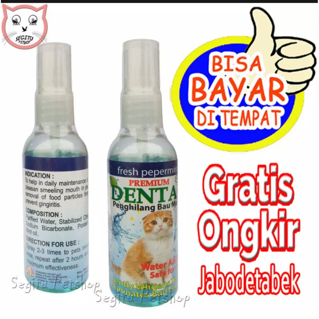 OBAT SARIAWAN KUCING PENGHILANG BAU MULUT DENTAL CAT