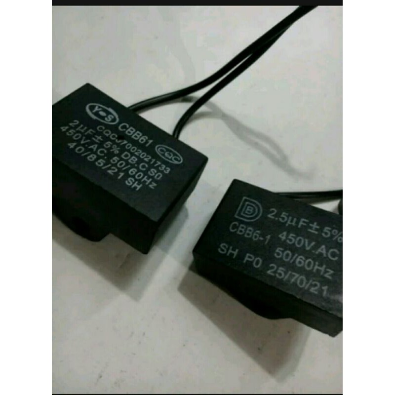 Jual Kapasitor 2uf 450v capasitor 2,5uf 250v 2,5uf 450v kapasitor