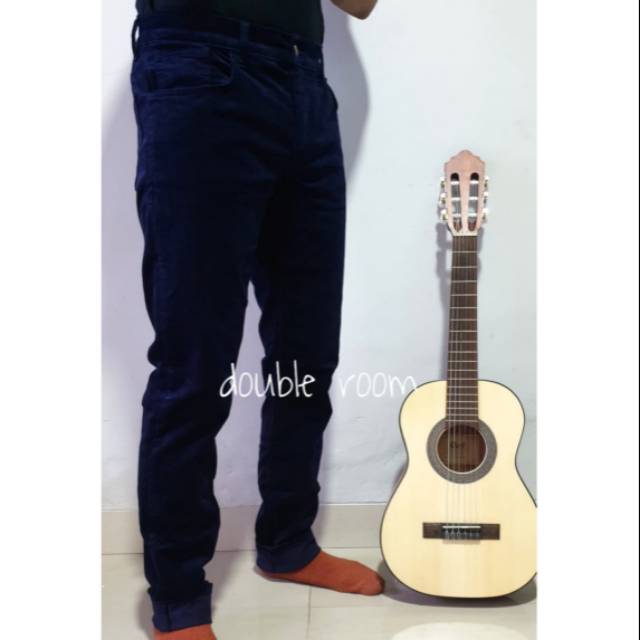 Celana Corduroy Navy / Isuga cordoray