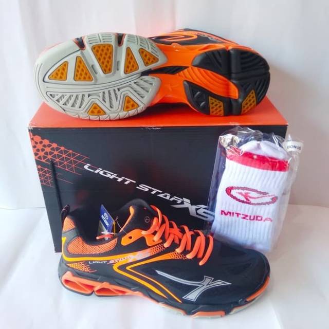 Sepatu Voli / Voly / Volley MITZUDA LIGHT STAR X5 DIJAMIN ORIGINAL