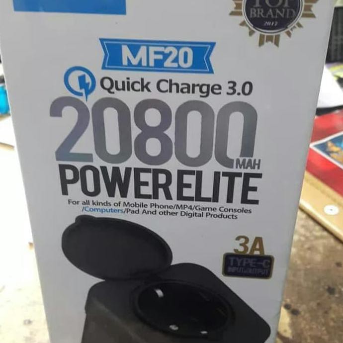 POWERBANK VIVAN MF20 20800MAH MAJUJAYA212