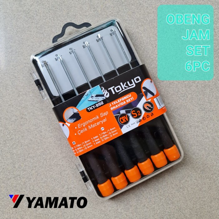 OBENG JAM SET 6PCS TOKYO