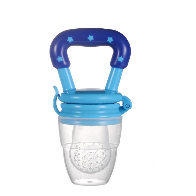 MURMURE.BABY | EMPENG BUAH BAYI / DOT BUAH BAYI / FRUIT FEEDER PACIFIER / BABY FRUIT & FOOD FEEDER-BLUE