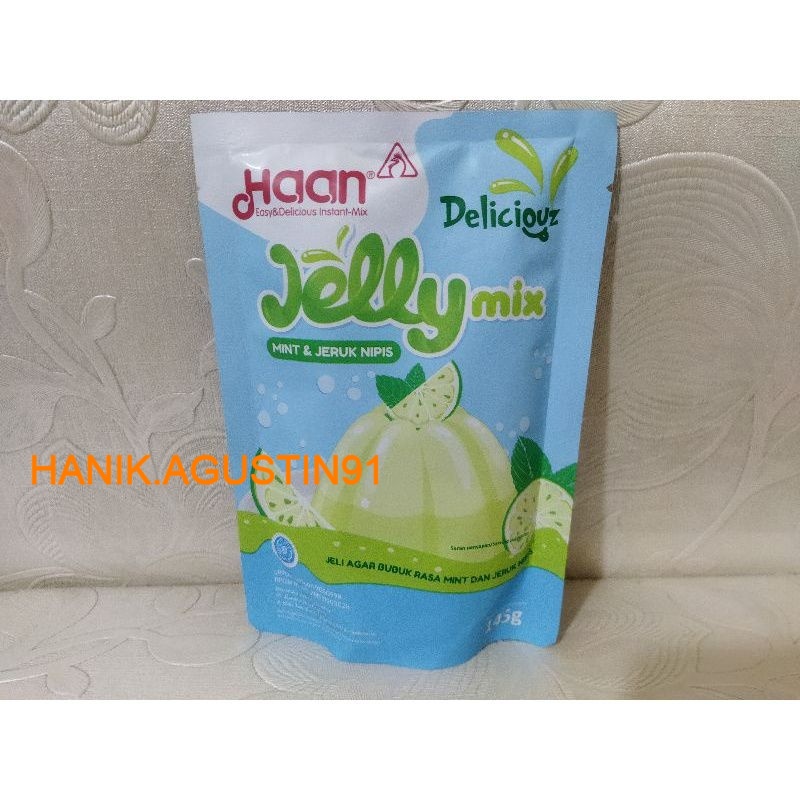 

Haan Jelly Mix 145gr / Haan Puding Mix 145gr