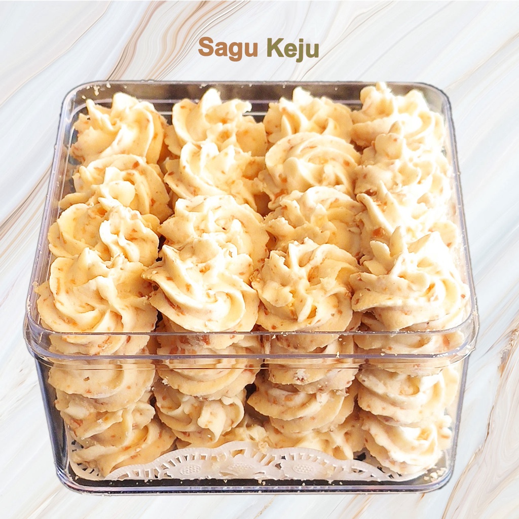 

Sagu Keju Cookies Kue Kering Toples 300gr Pinki Pie Cake Poris