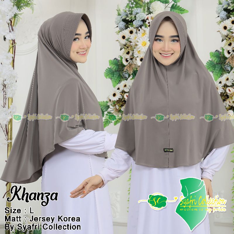 syafri collection hijab intan jersey ukuran L 05