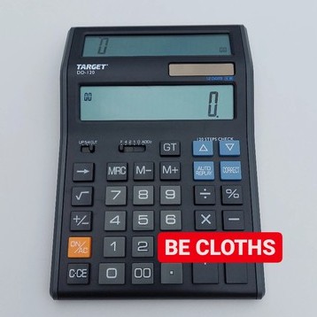 

Target DD-120 Kalkulator 2 Layar Check Correct DUAL LCD 12 Digits DD 120 ORIGINAL DD120