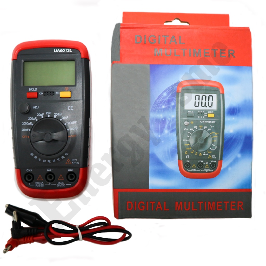 ALAT UKUR KAPASITOR AC/TESTER KAPASITOR/MULTIMETER DIGITAL CAPASITOR