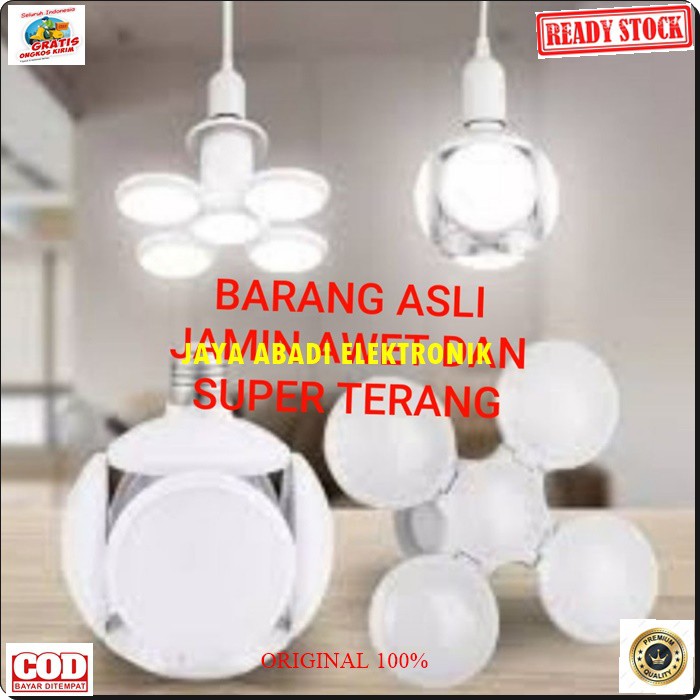 G535 Bohlam Lampu LED Putih 30 Watt Mitsuyama WAT LAMP BULB bollam TERANG SINAR PENERANG CAHAYA 30 WATT REAL G535  SPESIFIKASI: - Voltase : 220V / 50 Hz - Watt : 30watt - Faktor daya : &gt;0.7 - Fitting : E27 - Fluks cahaya: 2400LM - LED : 6500K G53