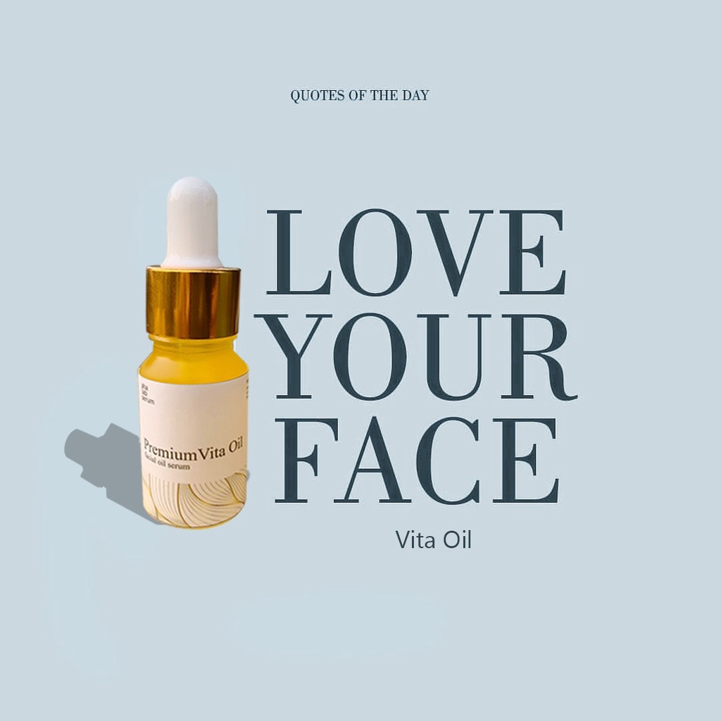 PREMIUM VITA OIL - PENGHILANG BOPENG - PENGHILANG JERAWAT - KEMASAN PREMIUM 5ML