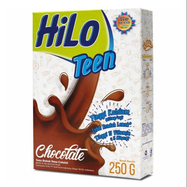 

HI LO TEEN COKLAT 250G