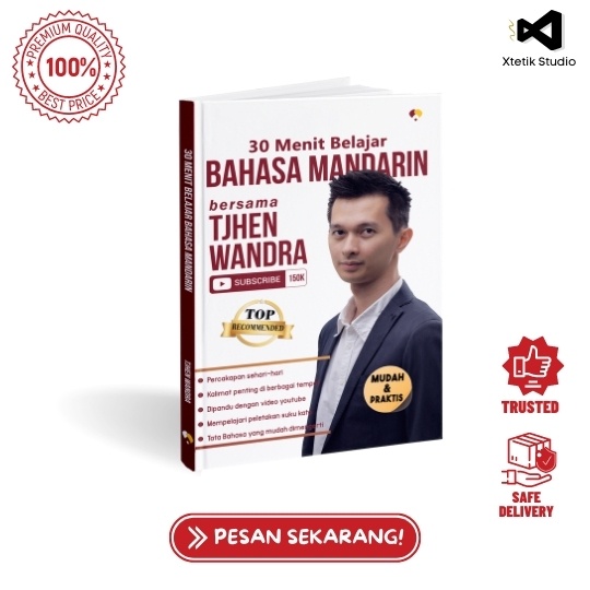 Buku Mandarin [LIMITED STOCK] : 30 Menit Belajar Bahasa Mandarin Bersama Tjhen Wandra