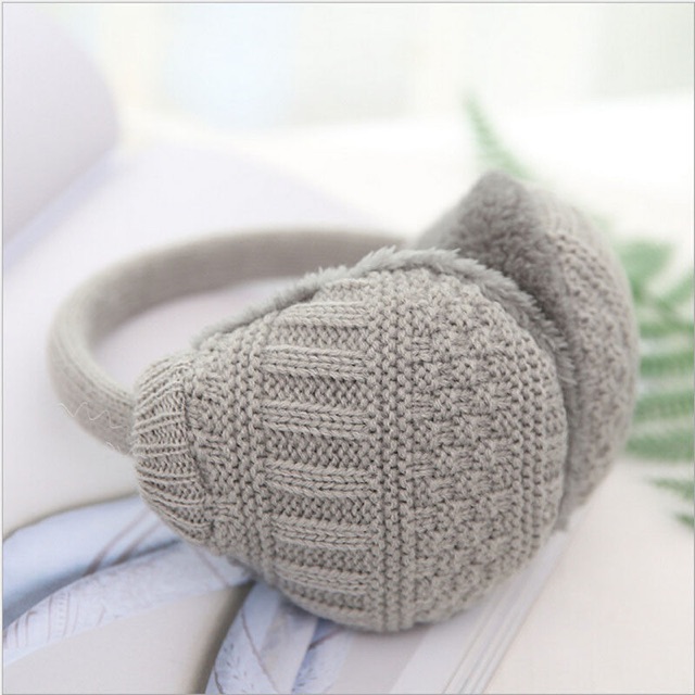 IMPORT Earmuff Retro winter Penghangat Telinga Musim Dingin Lapis Bulu