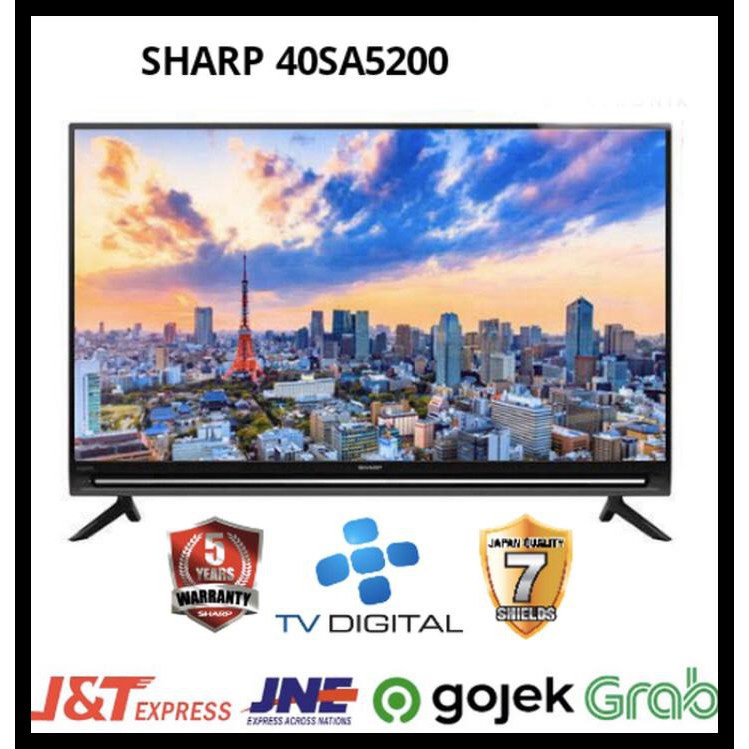 Tv Led Sharp 40 Inch 40Sa5200I Digital Tv Full Hd Garansi Resmi 5 Thn Promo Kode 46
