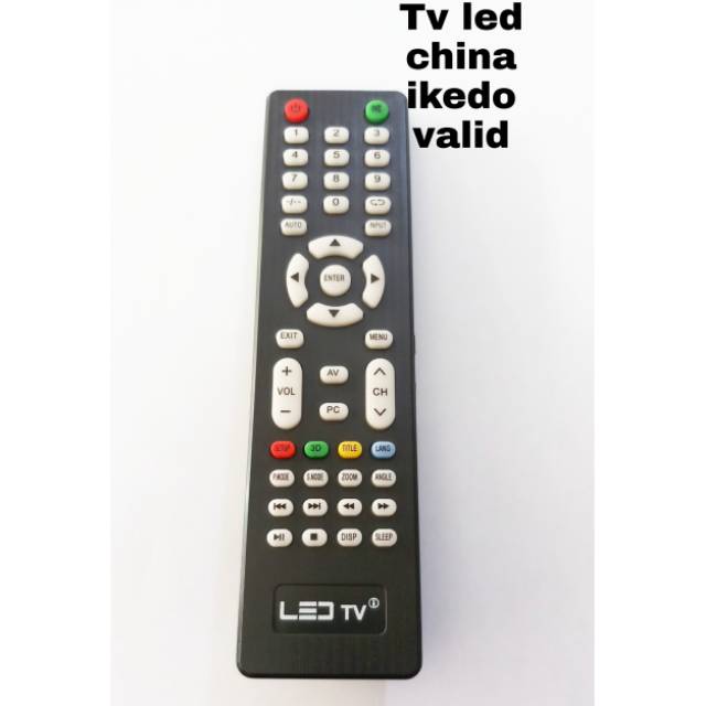 REMOT TV LED IKEDO. VALID ORIGINAL