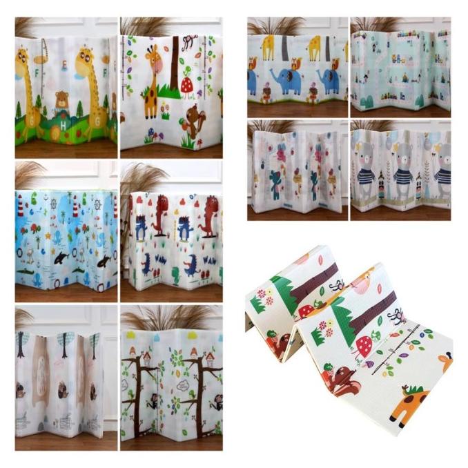 BABY PLAYMAT MATRAS BAYI TIKAR FOAM LIPAT SHIMANO