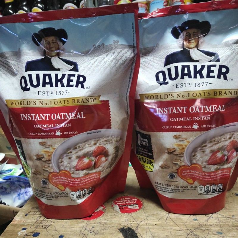 

Quaker instant oatmeal 1200gr