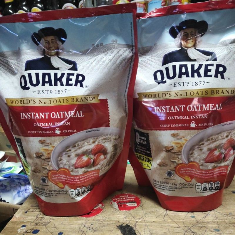 Quaker instant oatmeal 1200gr