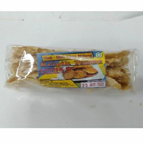 

Andika Astawa keripik tempe original +/- 90gr camilan oleh oleh sanan malang