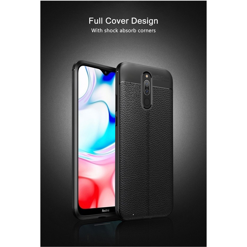 Case Auto Focus Softcase Casing for Xiaomi Redmi 8 - Hitam