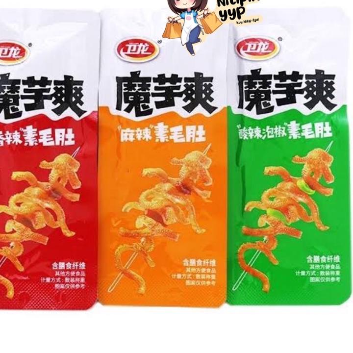 

Terbaik/(TERBARU)/[Terlaris Today]/STAR/「Stok terbaru」 Konjac Spicy MOYUSHUANG WeiL0ng - Snack Spicy Gluten Strip Latiao ❤[Layak Dibeli!!!]❤